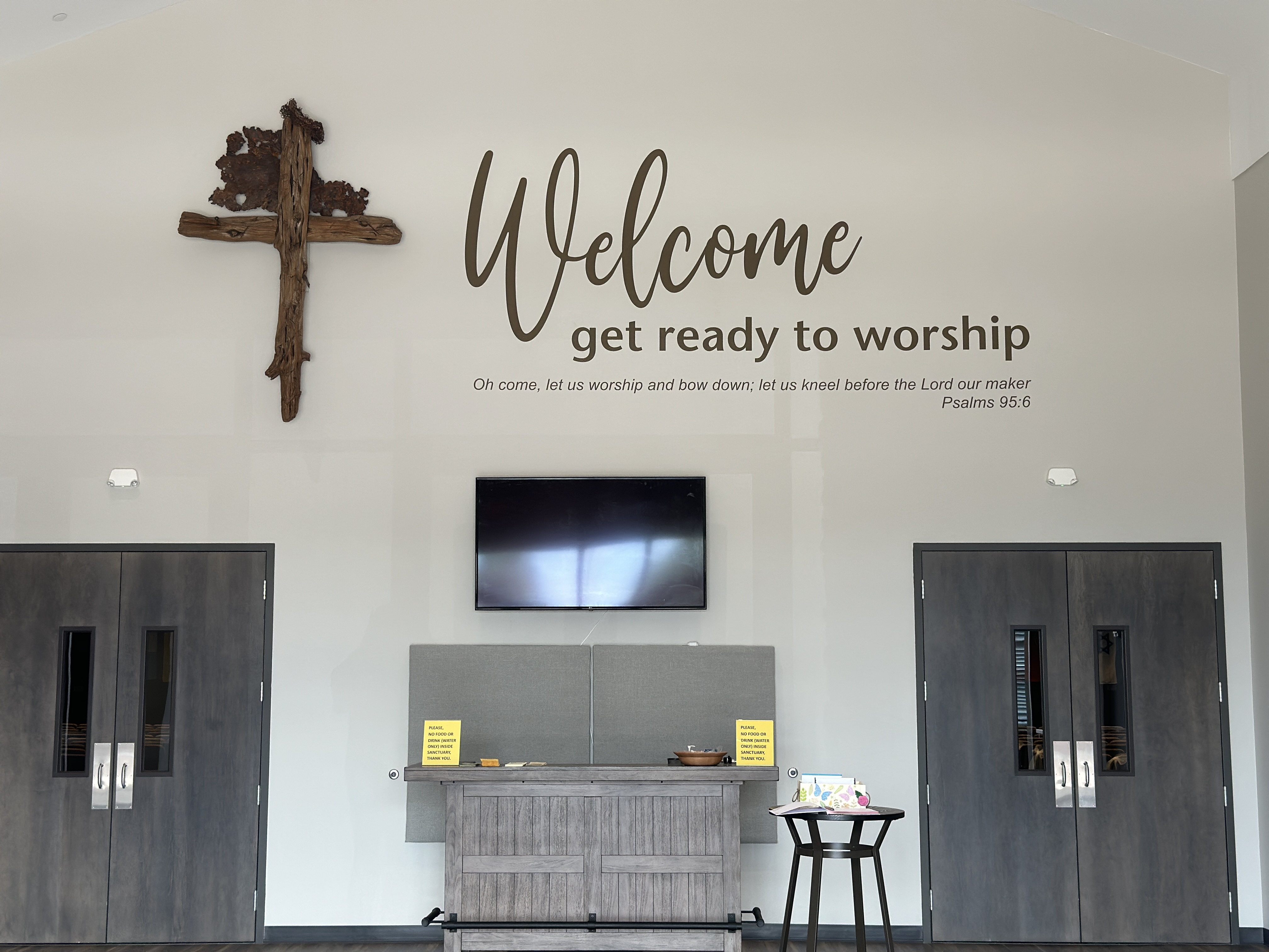 Modern Church Signage